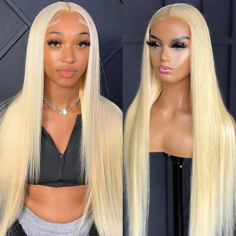 613 blonde human hair full lace wigs