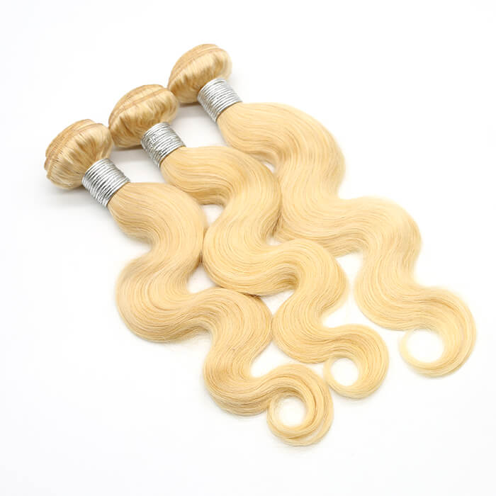 Blonde 613 Hair Weave Body Wave Hair Bundle 1PC