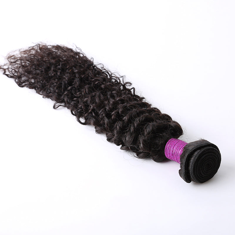 Human Hair Weave Curly Hair Weft 1 Bundle