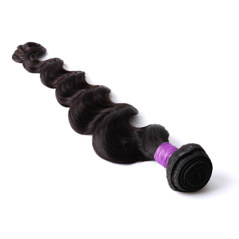 Human Hair Weave Exotic Wave Hair Weft 1 Bundle