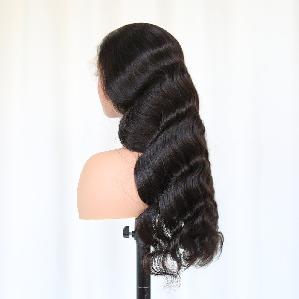 20"-30" 13x4 HD Full Frontal Lace Wig Body Wave 180% Density