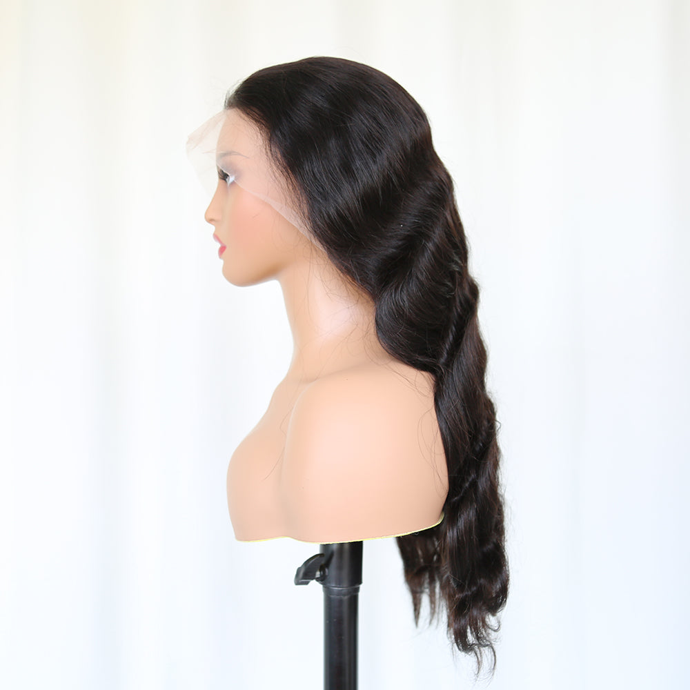 20"-30" 13x4 HD Full Frontal Lace Wig Body Wave 180% Density