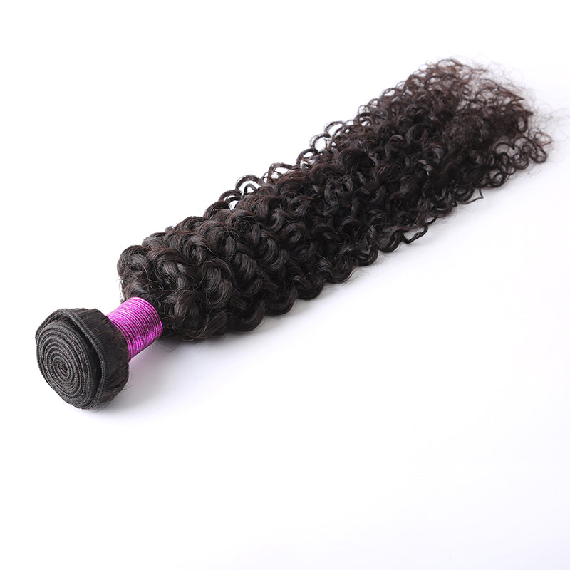 Human Hair Weave Curly Hair Weft 1 Bundle