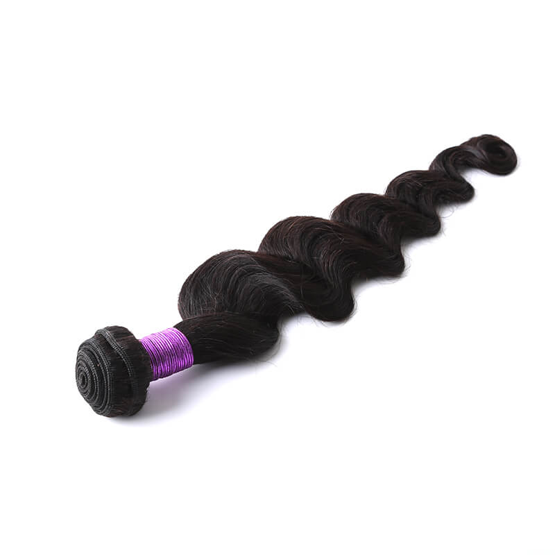 Human Hair Weave Exotic Wave Hair Weft 1 Bundle