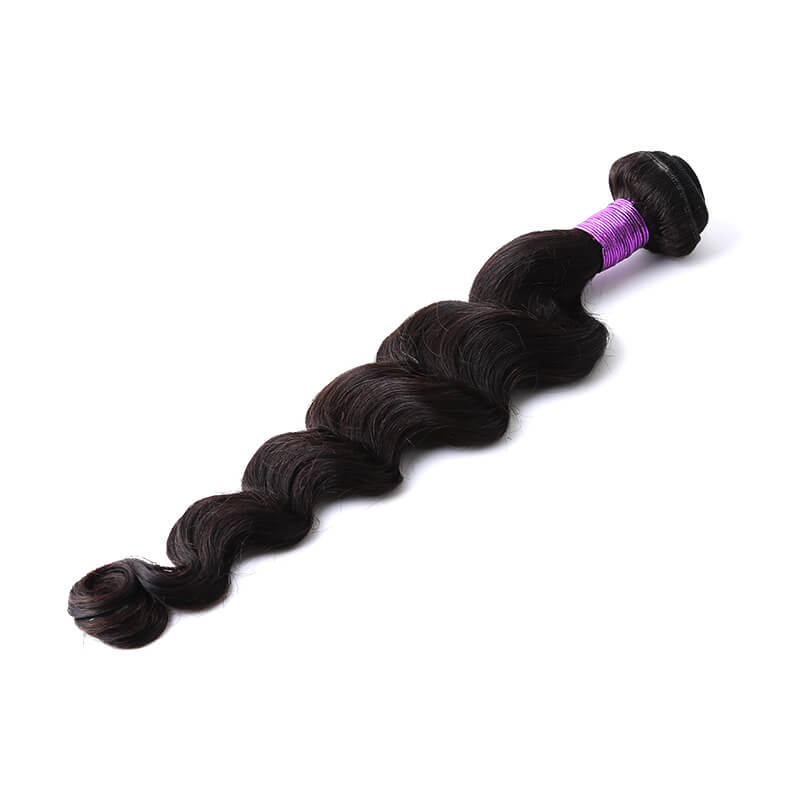 Human Hair Weave Exotic Wave Hair Weft 1 Bundle
