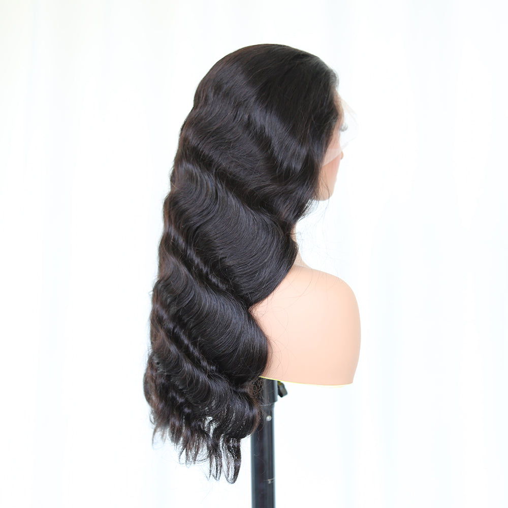 20"-30" 13x4 HD Full Frontal Lace Wig Body Wave 180% Density