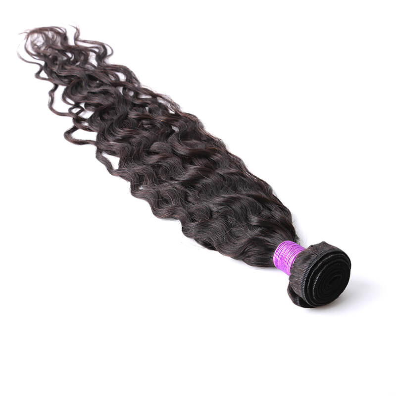Human Hair Weave Natural Wave Hair Weft 1 Bundle