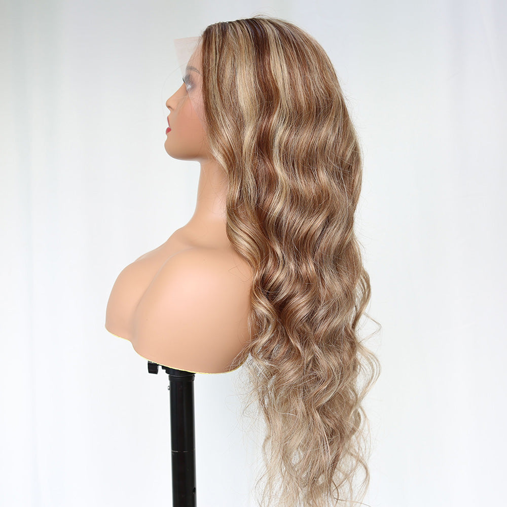 Balayage highlight wig