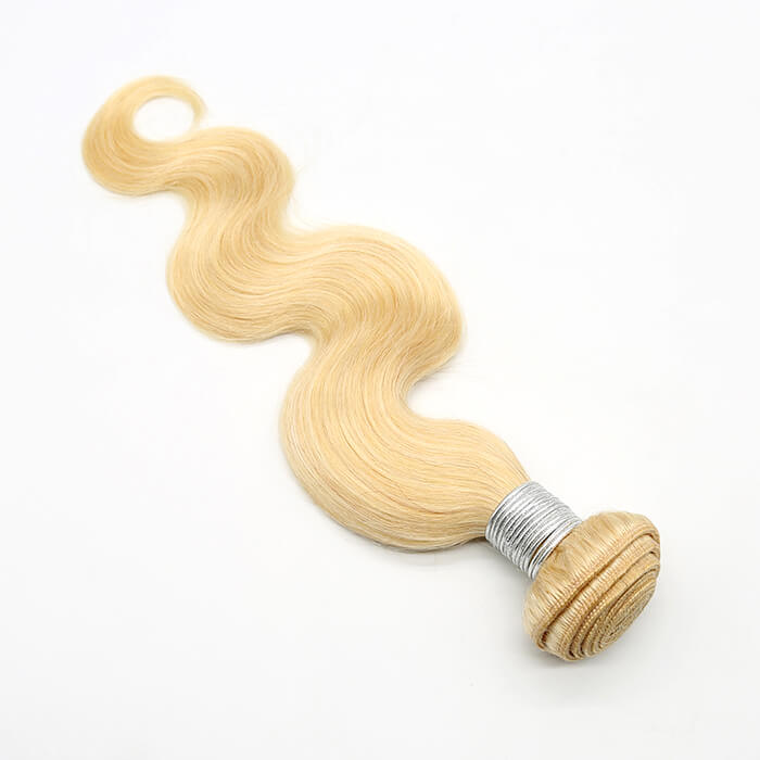 Blonde 613 Hair Weave Body Wave Hair Bundle 1PC