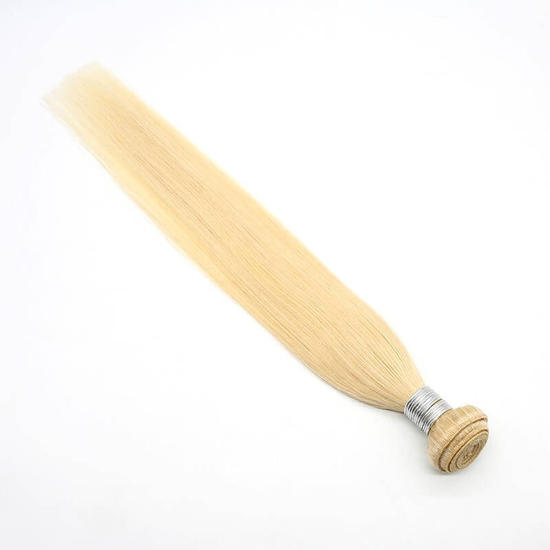 Blonde 613 Hair Weave Straight Hair Bundle 1PC