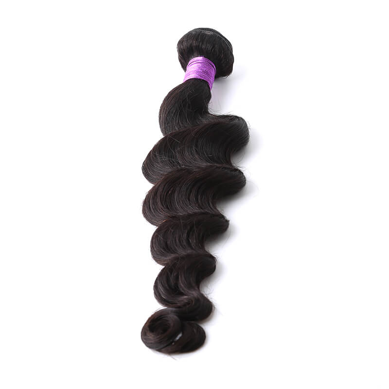 Human Hair Weave Exotic Wave Hair Weft 1 Bundle
