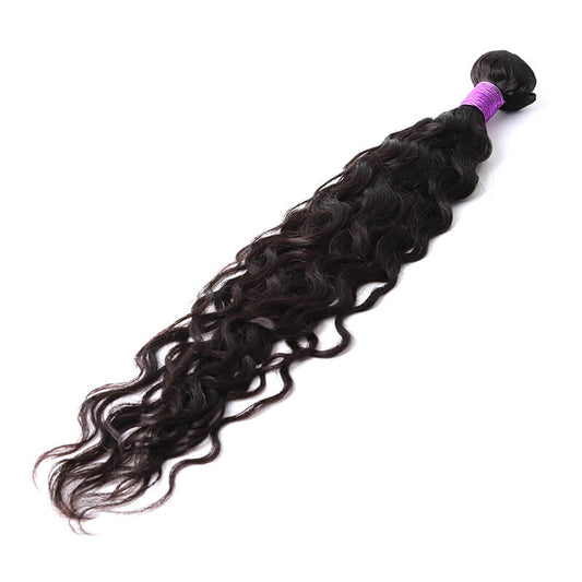 Human Hair Weave Natural Wave Hair Weft 1 Bundle