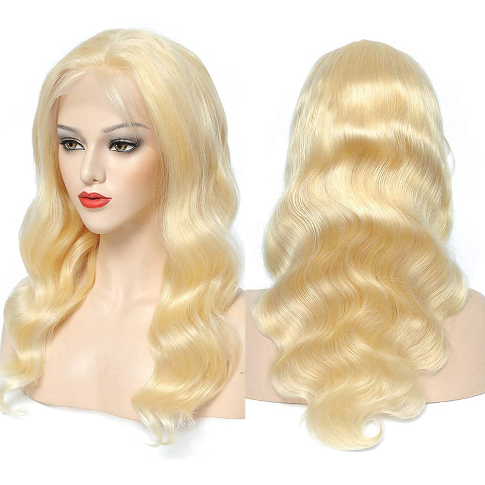 body wave 613 blonde human hair wigs