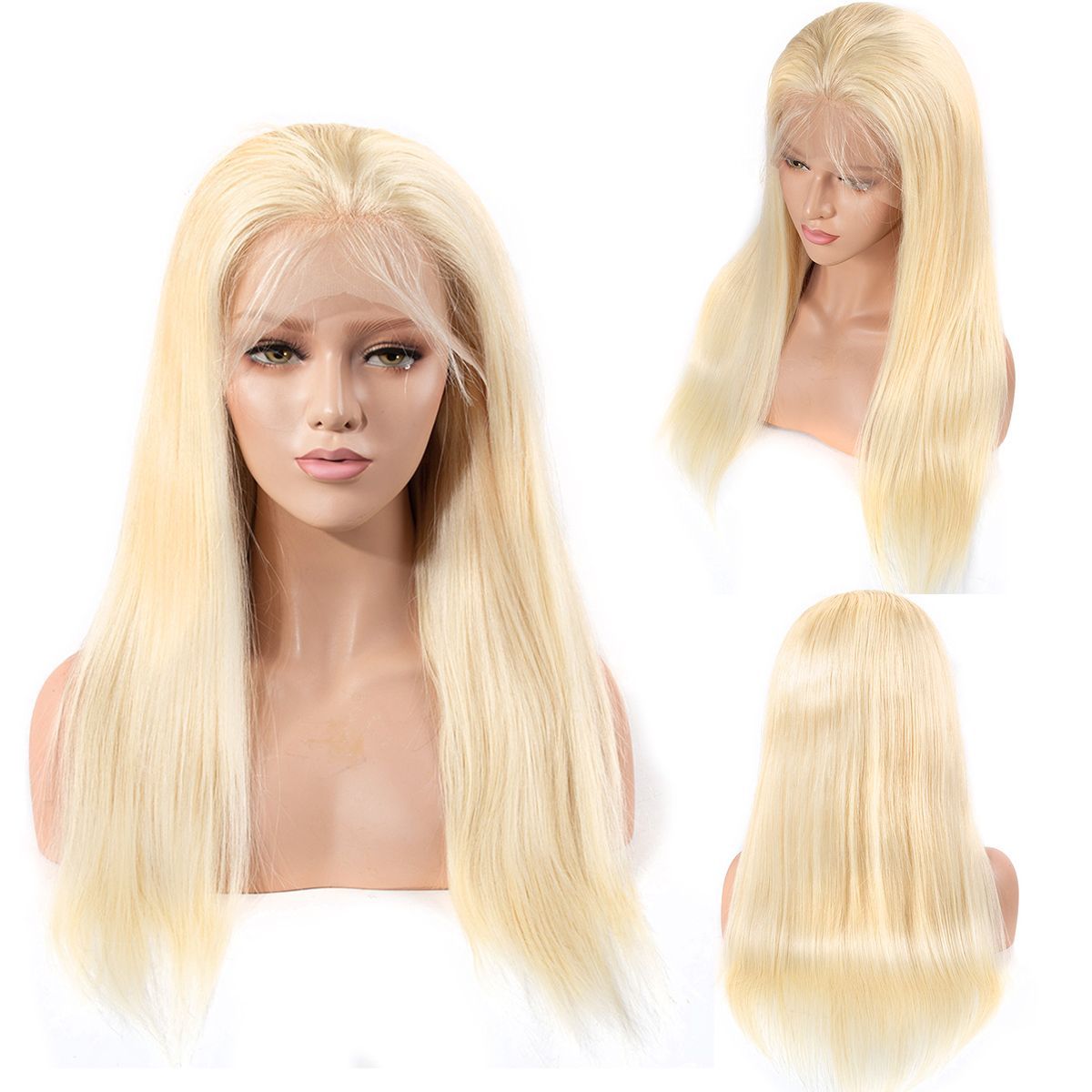 613 Blonde Human Hair Wig with 13x4 Lace Front