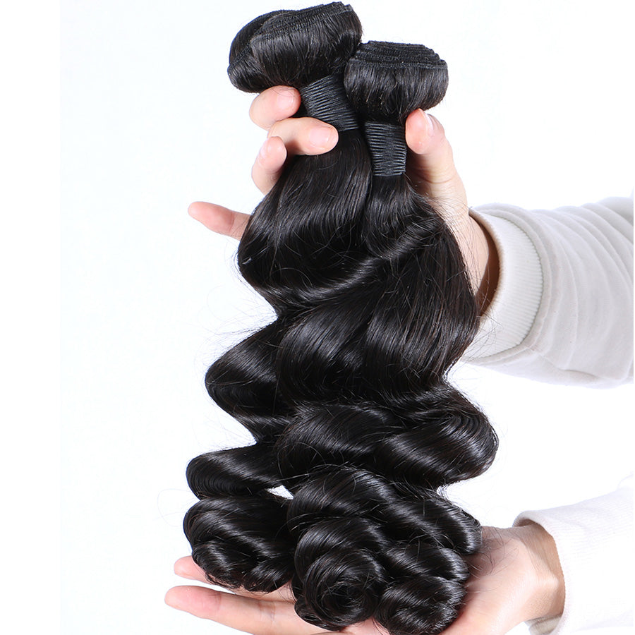 Loose wave hair weaves