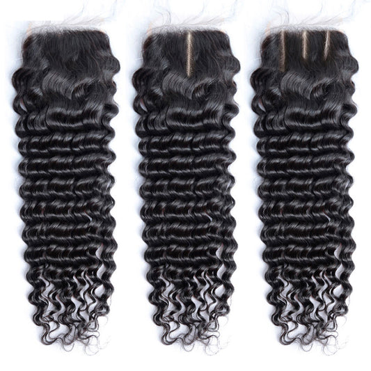 Deep wave lace closure