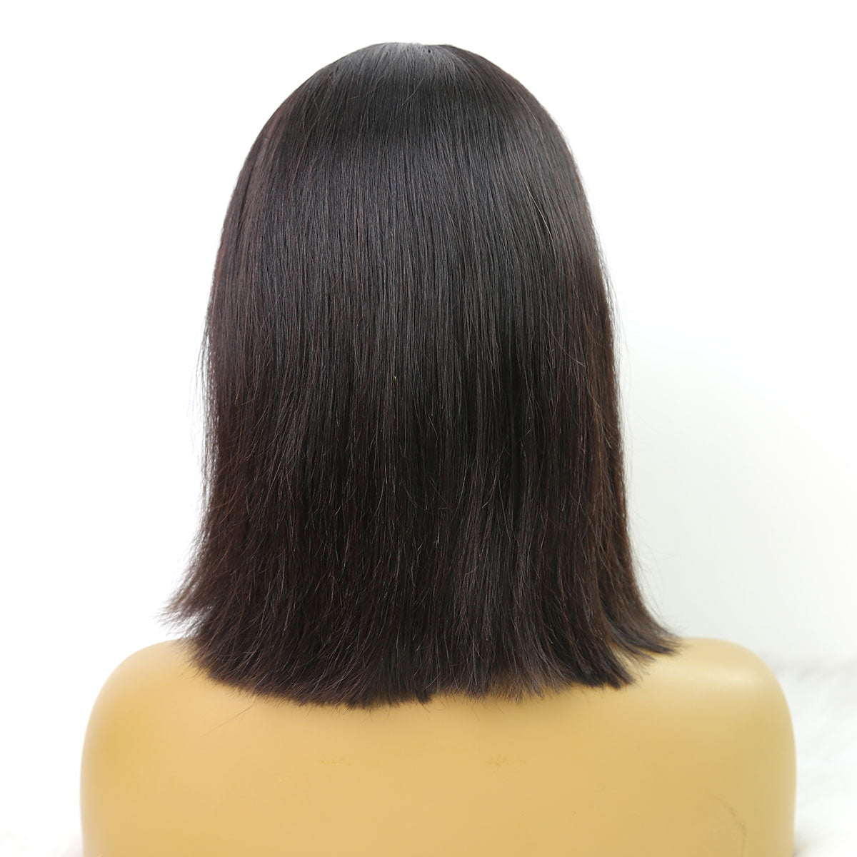 black human hair wig