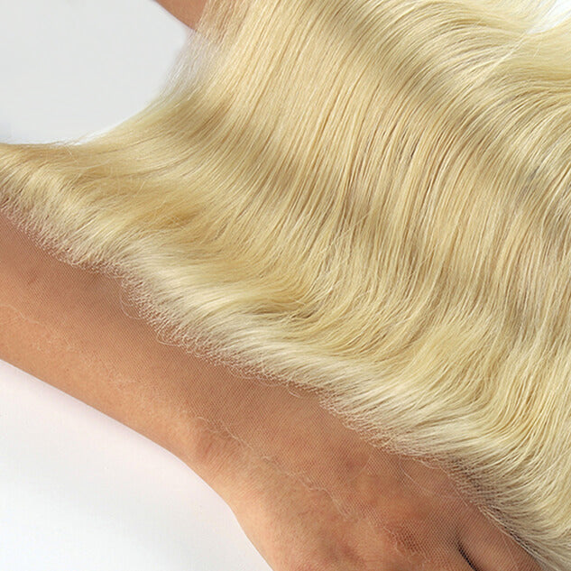 hd lace frontal blonde human hair