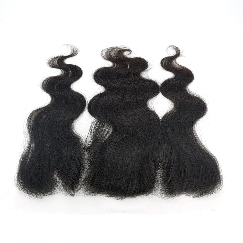 Body wave virgin hair 13x4 HD lace frontal