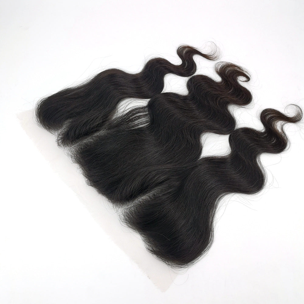 Body wave virgin human hair 13x4 HD lace frontal