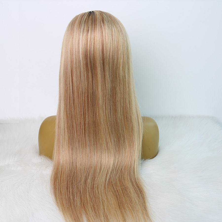 long highlight wig