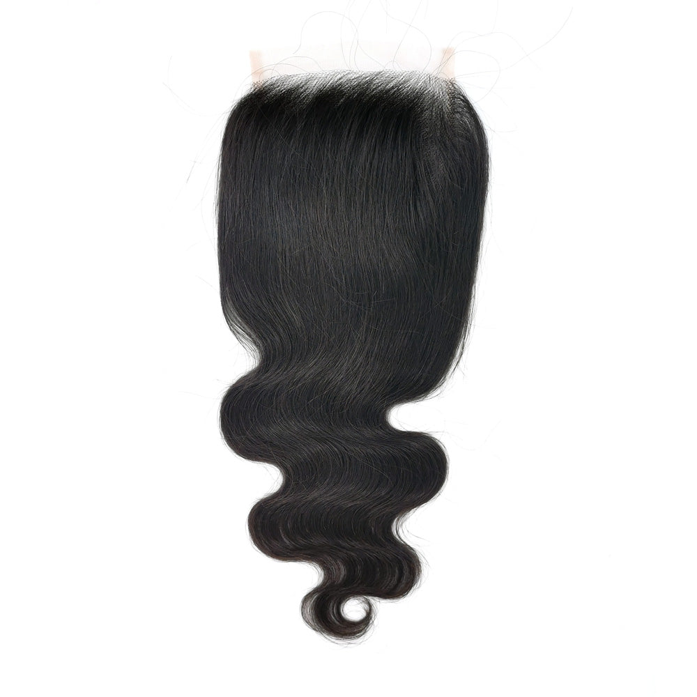 Virgin human hair hd lace closure 