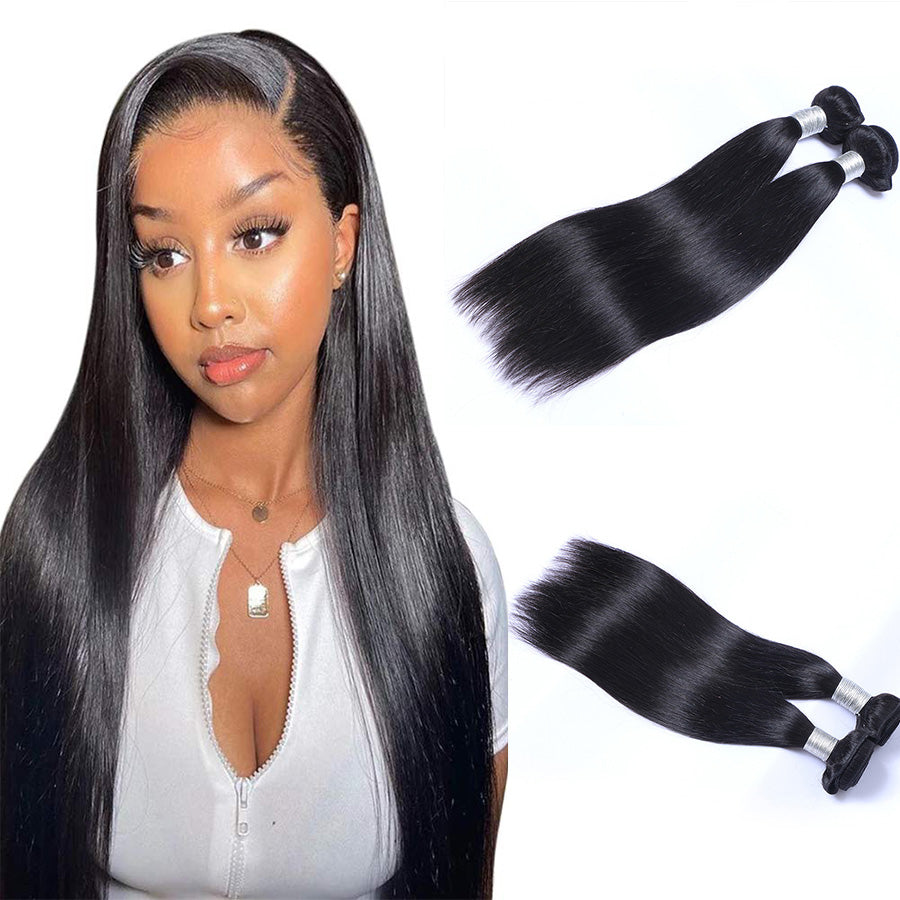 black hair bundles