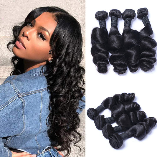 Loose wave bundles human hair