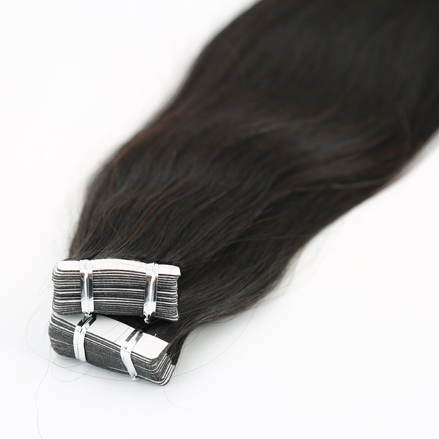 black hair tape in