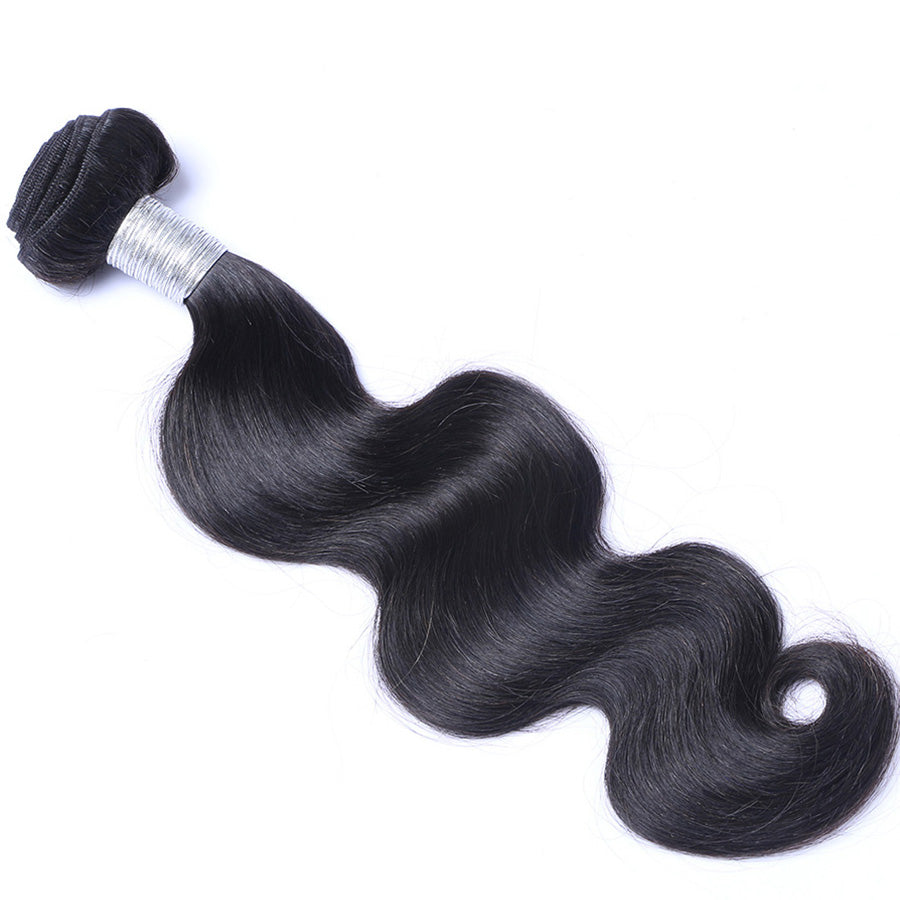 Black hair body wave bundle