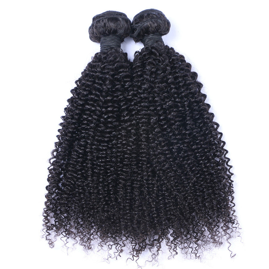Kinky curly hair weaves