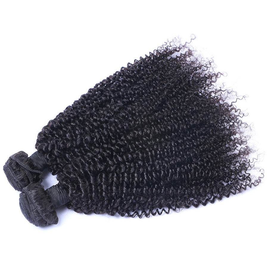 Kinky curly hair weave bundles