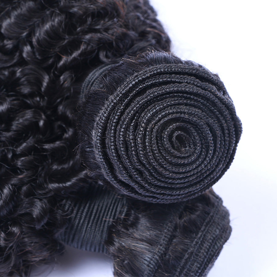 Kinky curly hair wefts