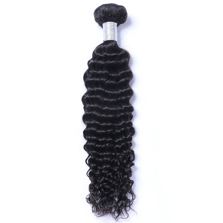 Deep wave hair weave
