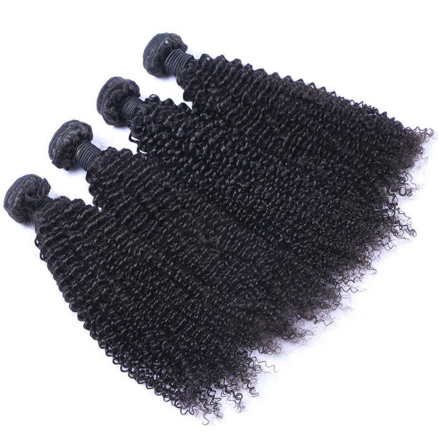 Kinky curly hair bundles