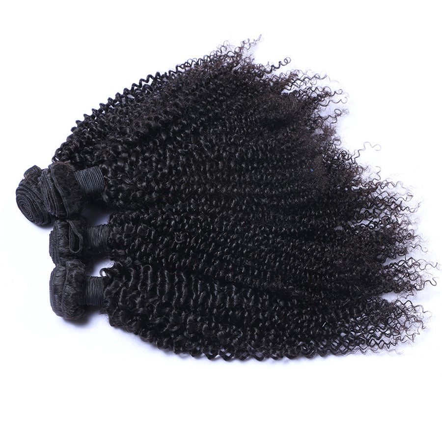 Kinky curly hair weaves