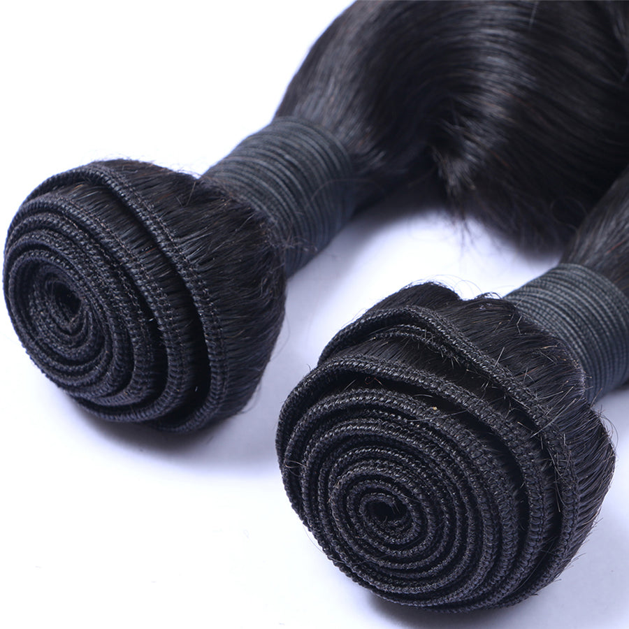 Human Hair Weave Bundles Loose Wave Hair Weft 2pcs/lot