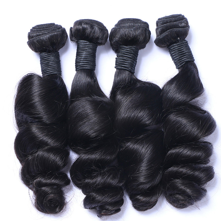 Loose wave weaves