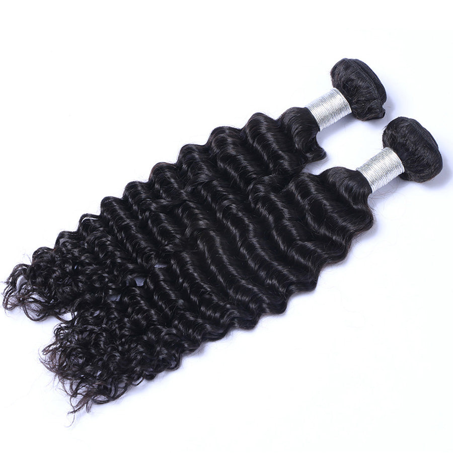 Deep wave hair weaves