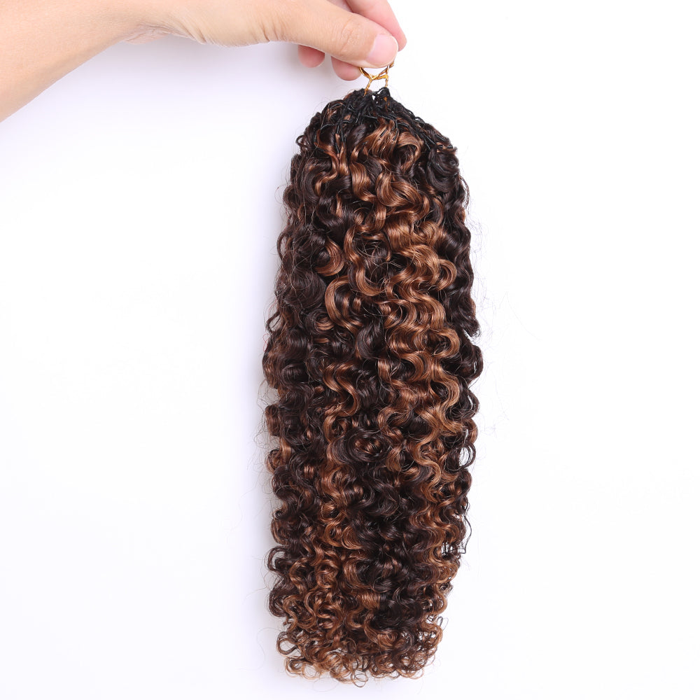 Crochet Hair Extensions Highlight Auburn Braiding Human Hair