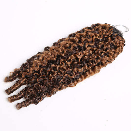 Crochet Hair Extensions Highlight Auburn Braiding Human Hair