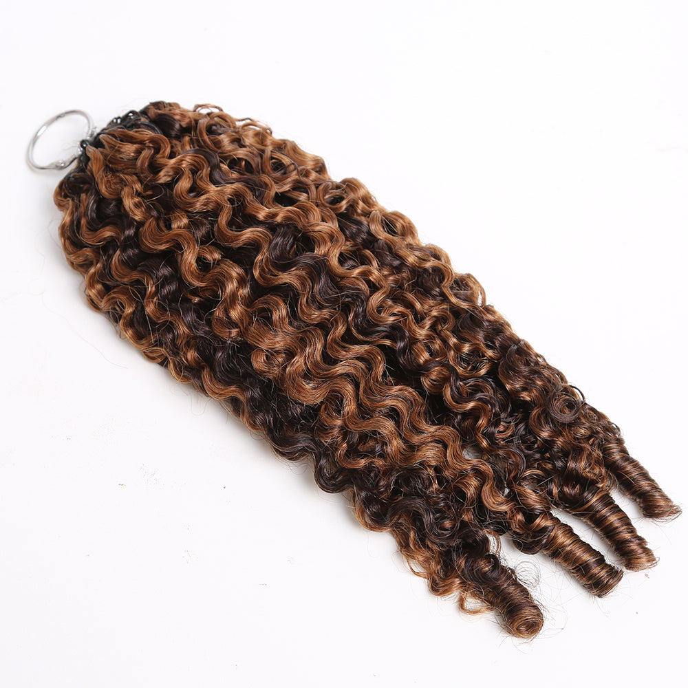 Crochet Hair Extensions Highlight Auburn Braiding Human Hair