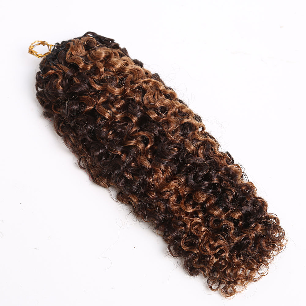 Crochet Hair Extensions Highlight Auburn Braiding Human Hair