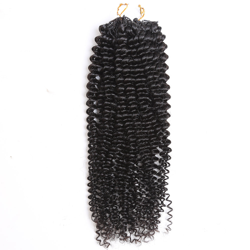 Real Human Hair Kinky Curly Crochet Braiding Hair