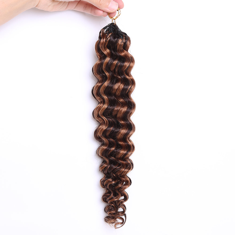 Crochet Hair Extensions Highlight Auburn Braiding Human Hair