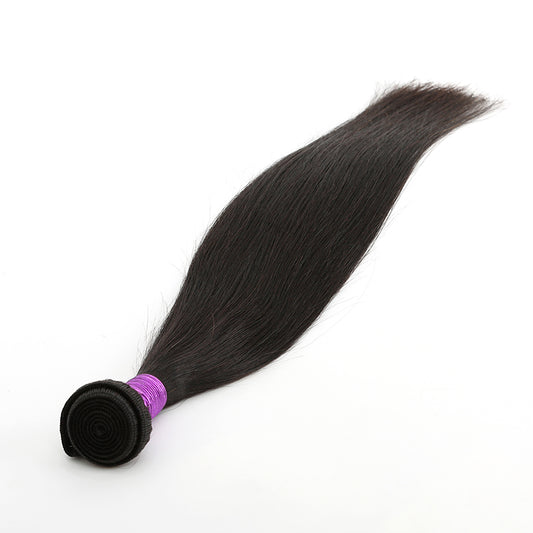 Human Hair Weave Silky Straight Hair Weft 1 Bundle