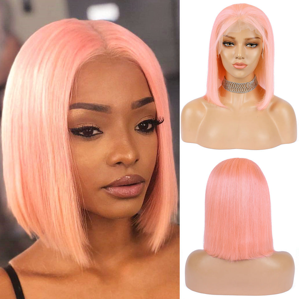 Colored Bob 13x4 Lace Front Human Hair Wigs