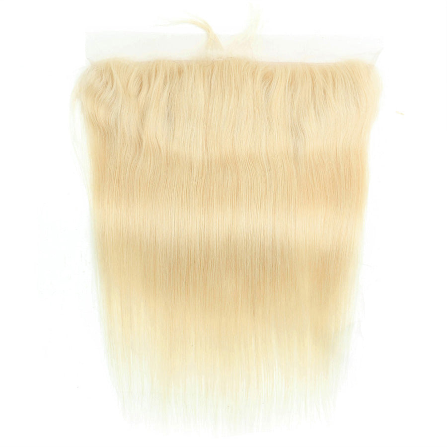 Silky straight 613 blonde lace frontal