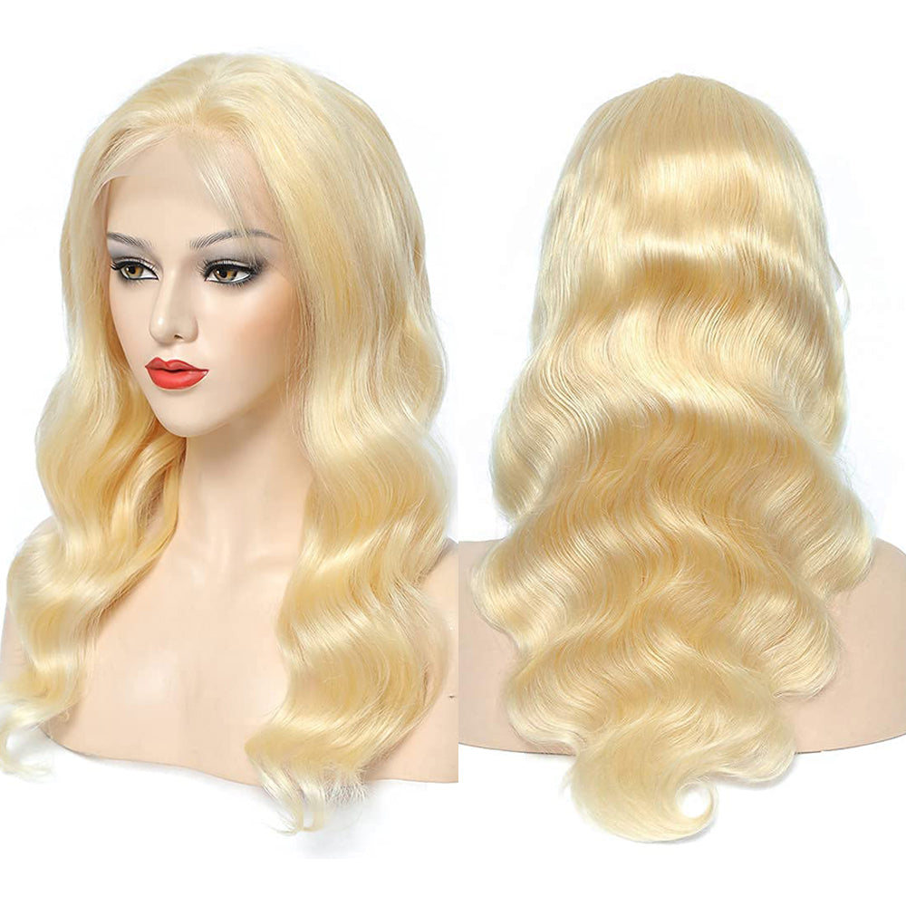 body wave 613 blonde human hair wigs