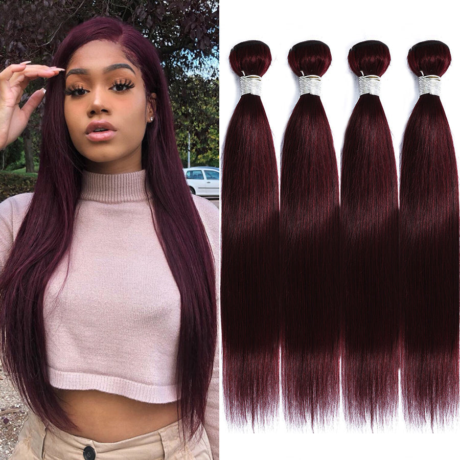 burgundy-hair-weave-bundles
